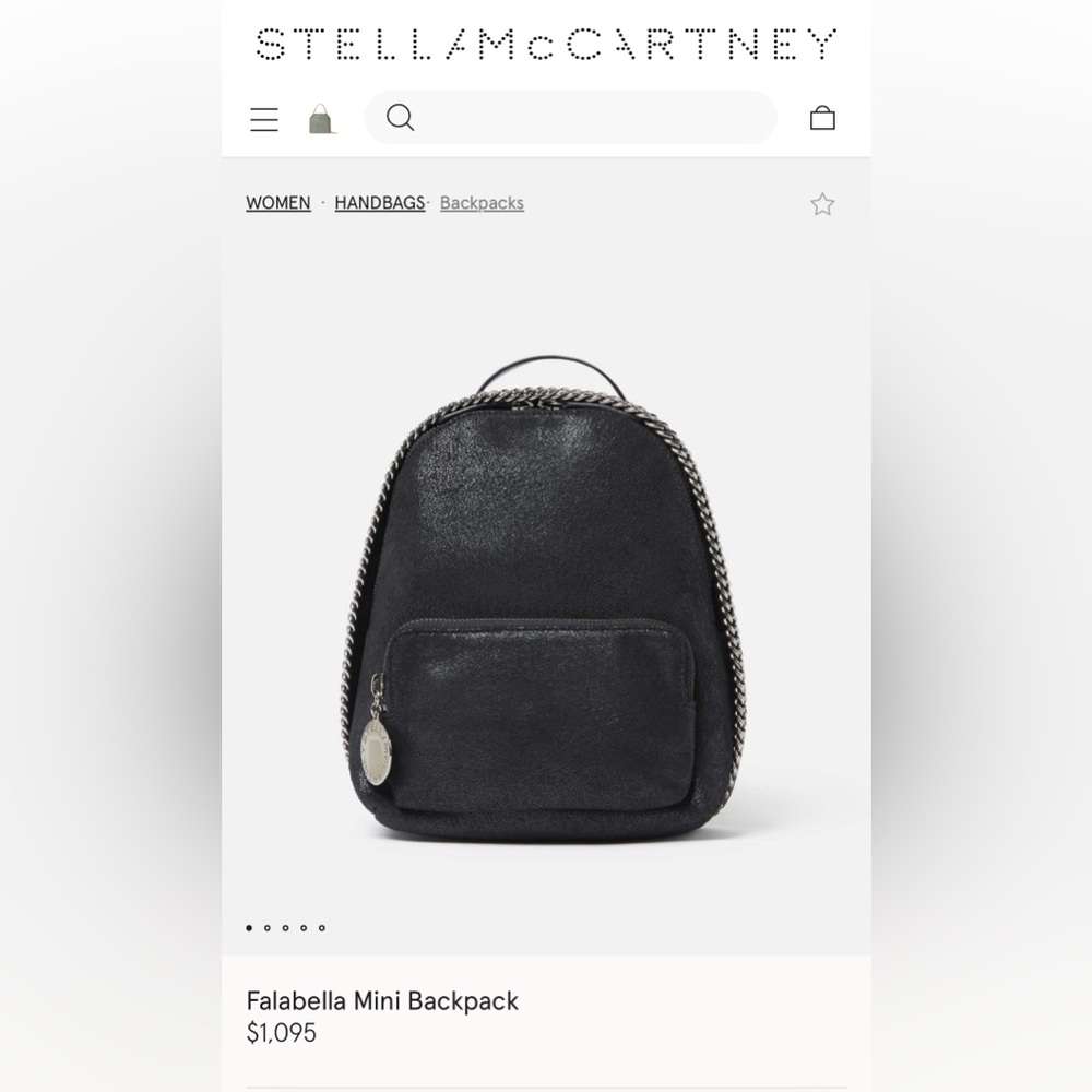 Stella McCartney Mini Two-Way Backpack - Picture 5 of 9